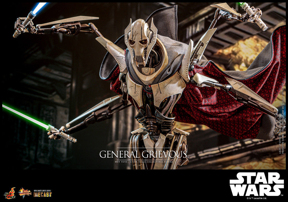 Preventa Figura General Grievous ™ - Star Wars Episode III: Revenge of the Sith ™ marca Hot Toys MMS760 D67 escala 1/6