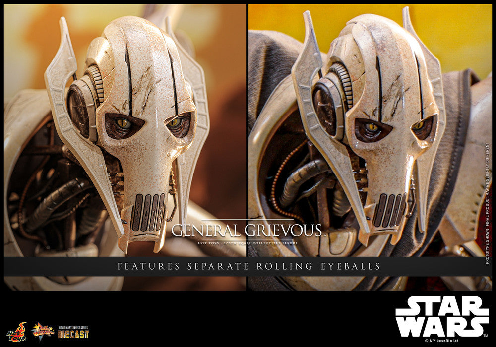 Preventa Figura General Grievous ™ - Star Wars Episode III: Revenge of the Sith ™ marca Hot Toys MMS760 D67 escala 1/6
