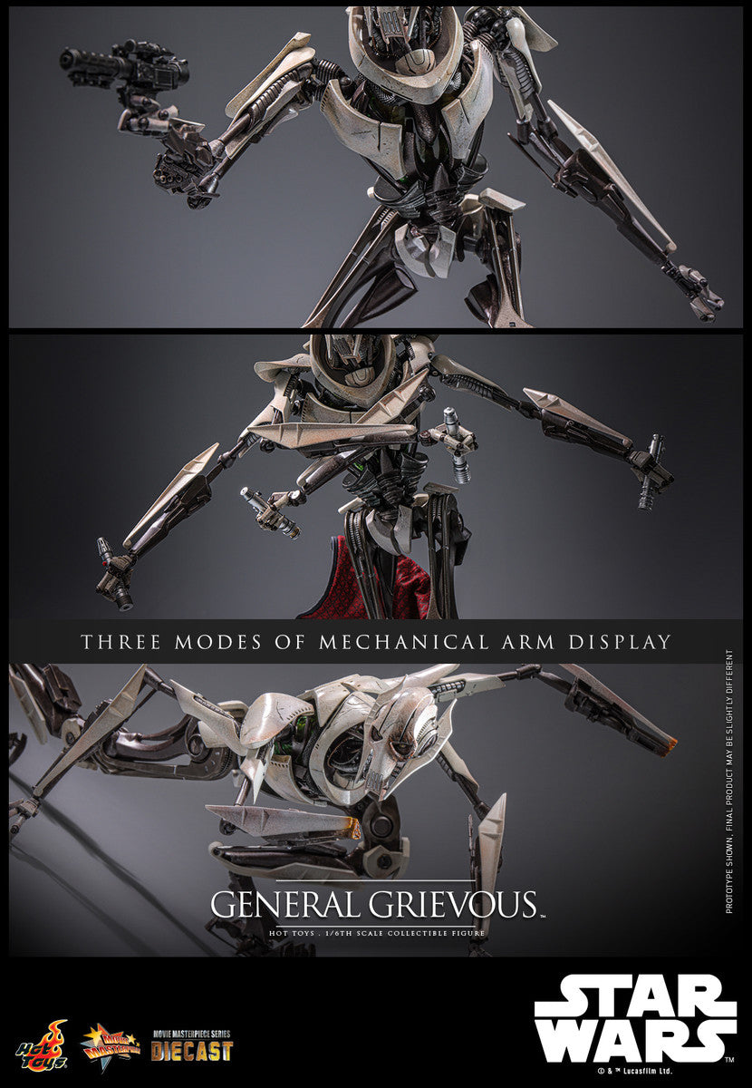 Preventa Figura General Grievous ™ - Star Wars Episode III: Revenge of the Sith ™ marca Hot Toys MMS760 D67 escala 1/6