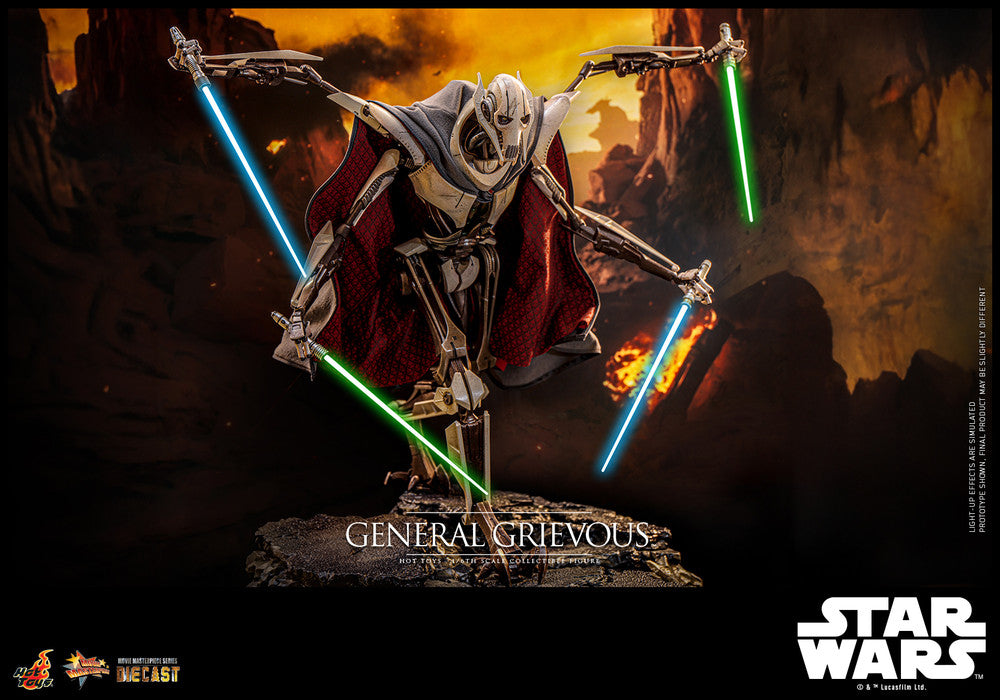 Preventa Figura General Grievous ™ - Star Wars Episode III: Revenge of the Sith ™ marca Hot Toys MMS760 D67 escala 1/6