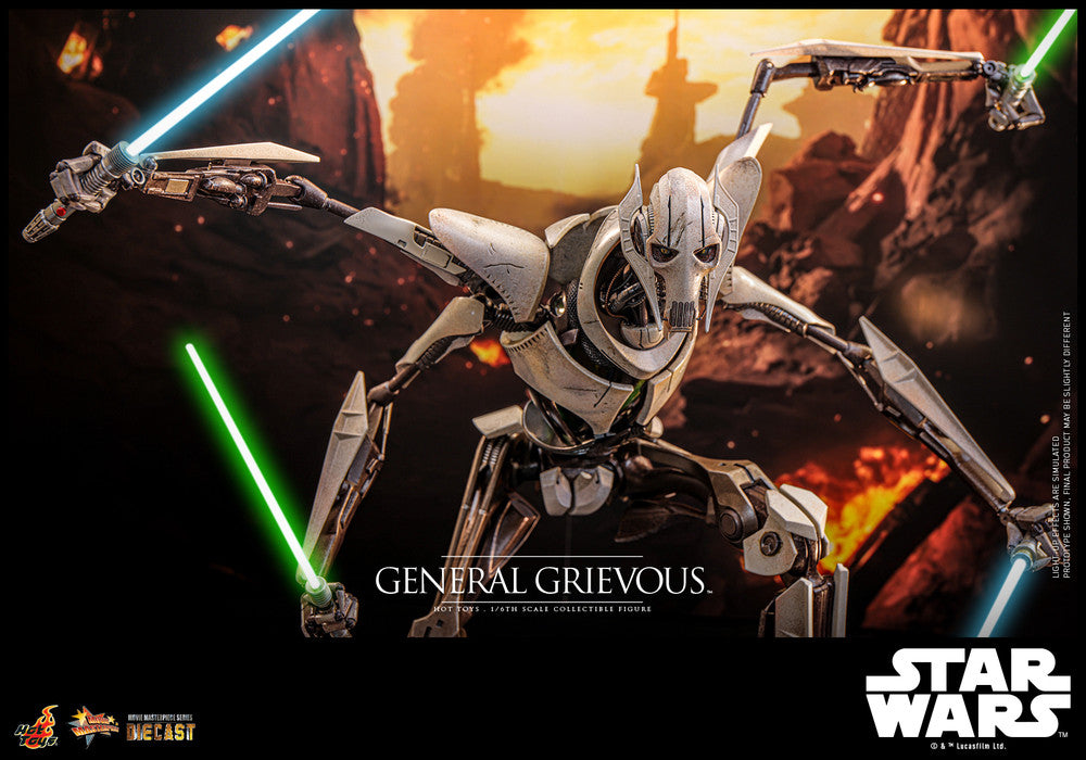 Preventa Figura General Grievous ™ - Star Wars Episode III: Revenge of the Sith ™ marca Hot Toys MMS760 D67 escala 1/6