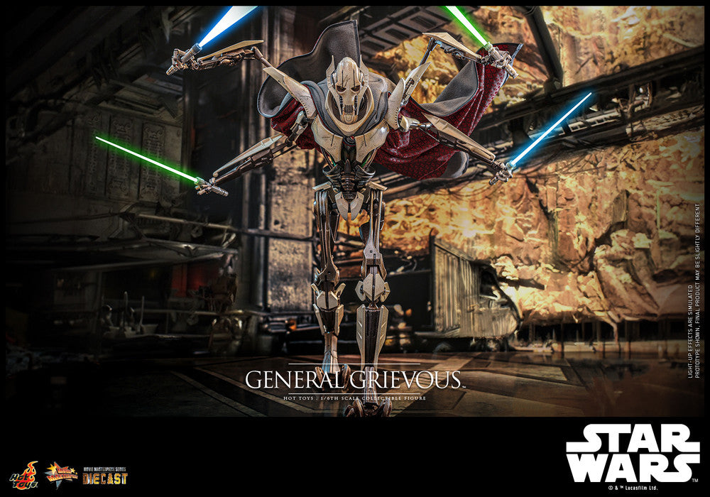 Preventa Figura General Grievous ™ - Star Wars Episode III: Revenge of the Sith ™ marca Hot Toys MMS760 D67 escala 1/6