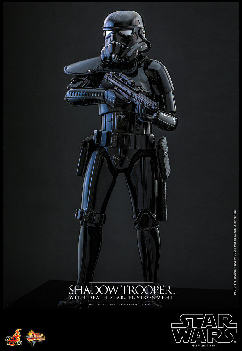 Preventa Figura Shadow Trooper con entorno de la Estrella de la Muerte / Death Star Environment - Star Wars™ marca Hot Toys MMS737 escala 1/6