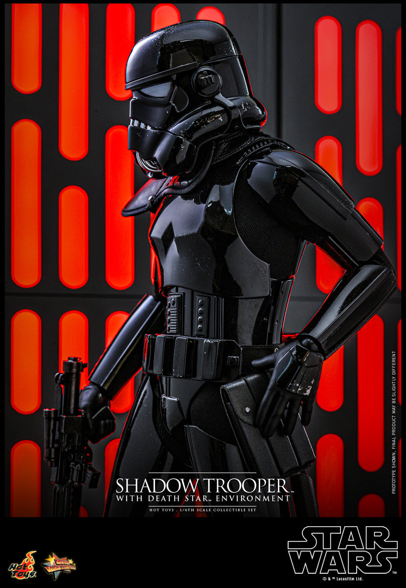 Preventa Figura Shadow Trooper con entorno de la Estrella de la Muerte / Death Star Environment - Star Wars™ marca Hot Toys MMS737 escala 1/6