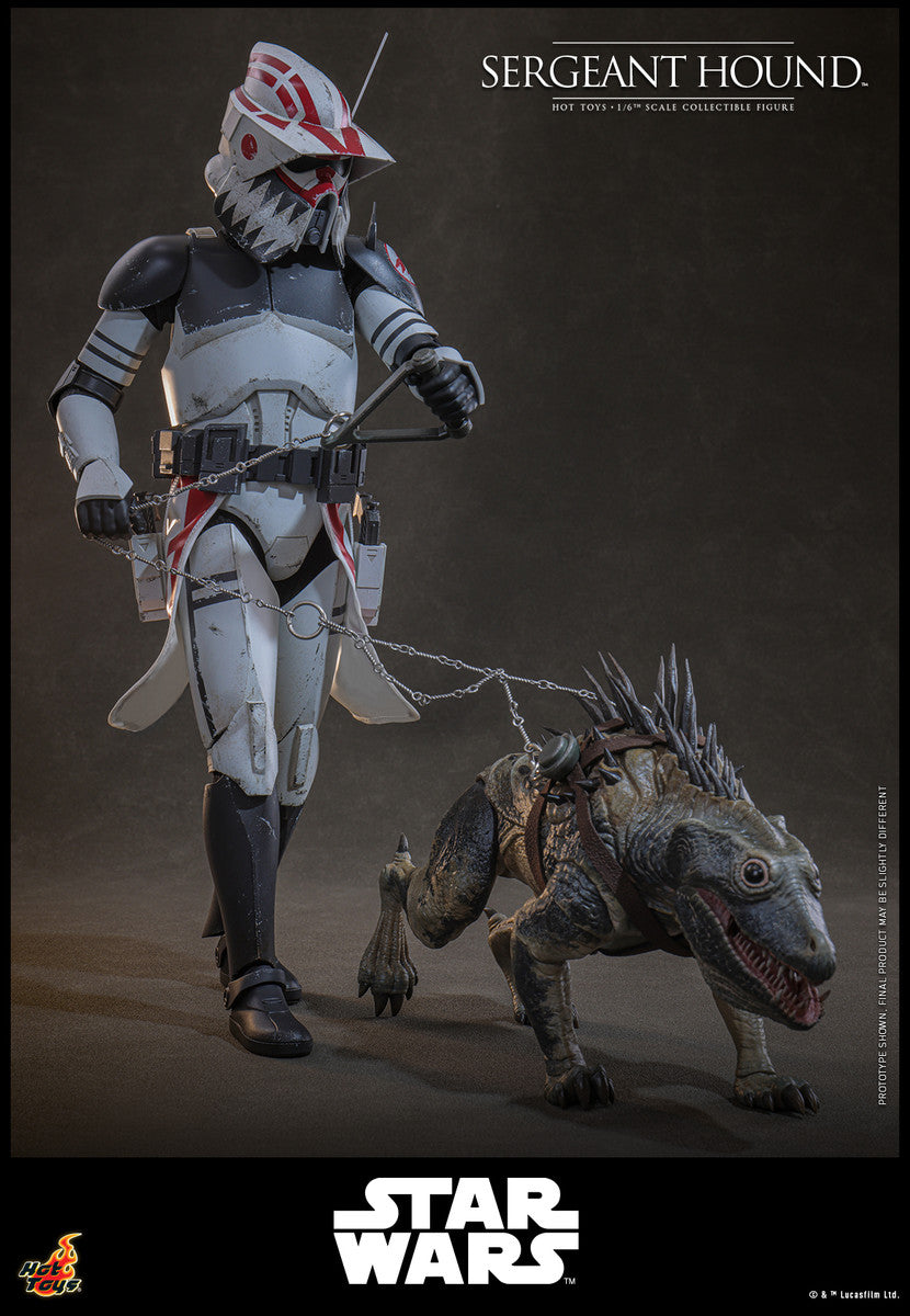 Preventa Figura Sergeant Hound - Star Wars: The Clone Wars marca Hot Toys TMS167 escala 1/6