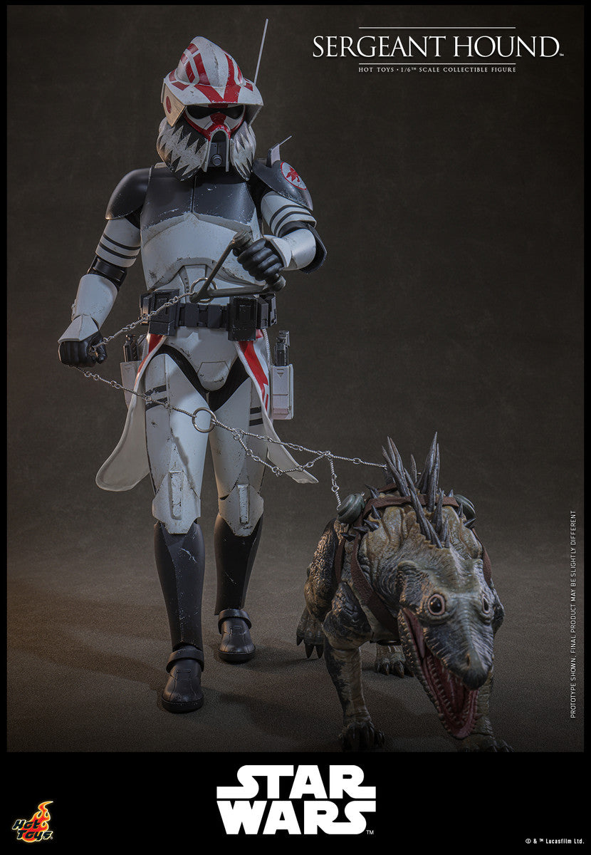 Preventa Figura Sergeant Hound - Star Wars: The Clone Wars marca Hot Toys TMS167 escala 1/6