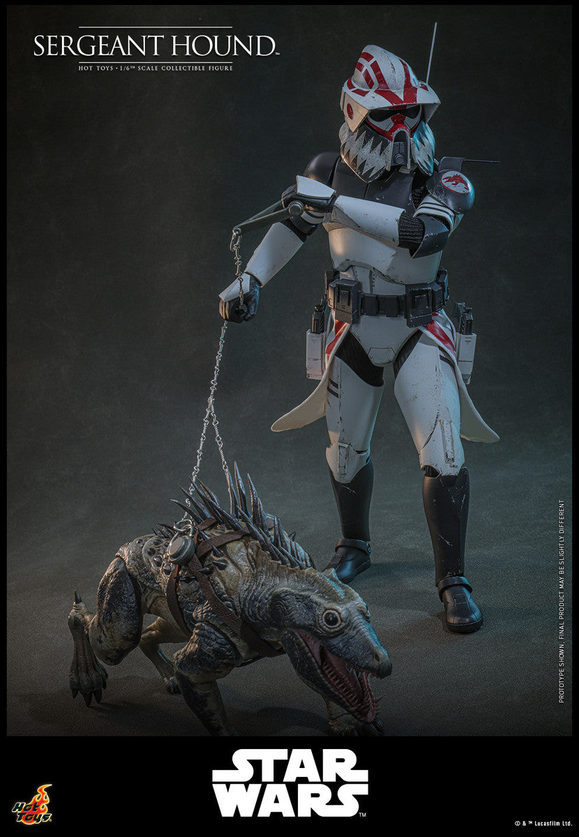 Preventa Figura Sergeant Hound - Star Wars: The Clone Wars marca Hot Toys TMS167 escala 1/6