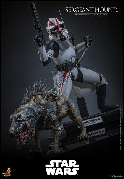 Preventa Figura Sergeant Hound - Star Wars: The Clone Wars marca Hot Toys TMS167 escala 1/6