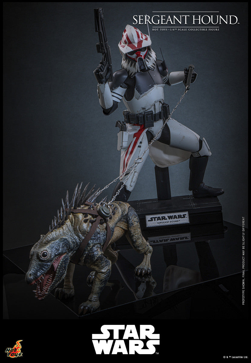 Preventa Figura Sergeant Hound - Star Wars: The Clone Wars marca Hot Toys TMS167 escala 1/6