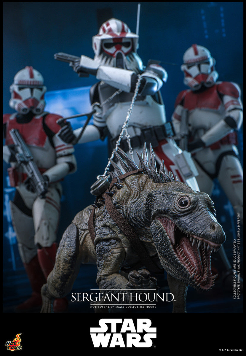 Preventa Figura Sergeant Hound - Star Wars: The Clone Wars marca Hot Toys TMS167 escala 1/6