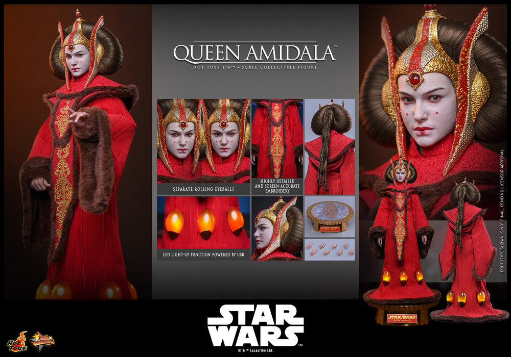 Preventa Figura Queen Amidala - Star Wars: The Phantom Menace marca Hot Toys MMS883 escala 1/6
