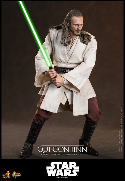 Preventa Figura Qui-Gon Jinn - Star Wars: The Phantom Menace marca Hot Toys MMS880 escala 1/6