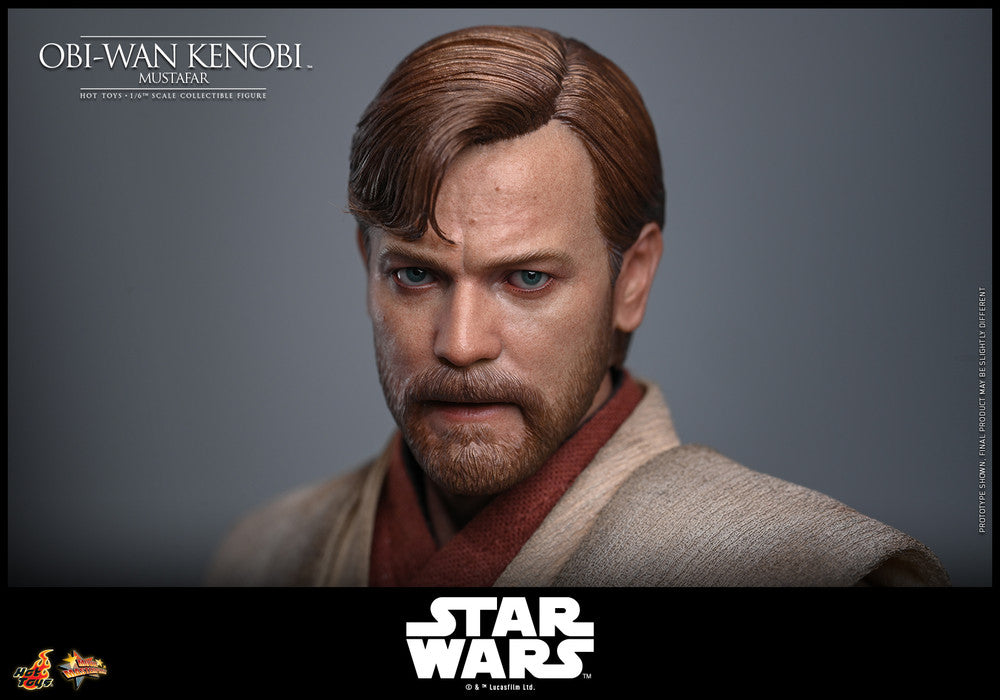 Preventa Figura Obi-Wan Kenobi (Mustafar) - Star Wars: Revenge of the Sith marca Hot Toys MMS843 escala 1/6