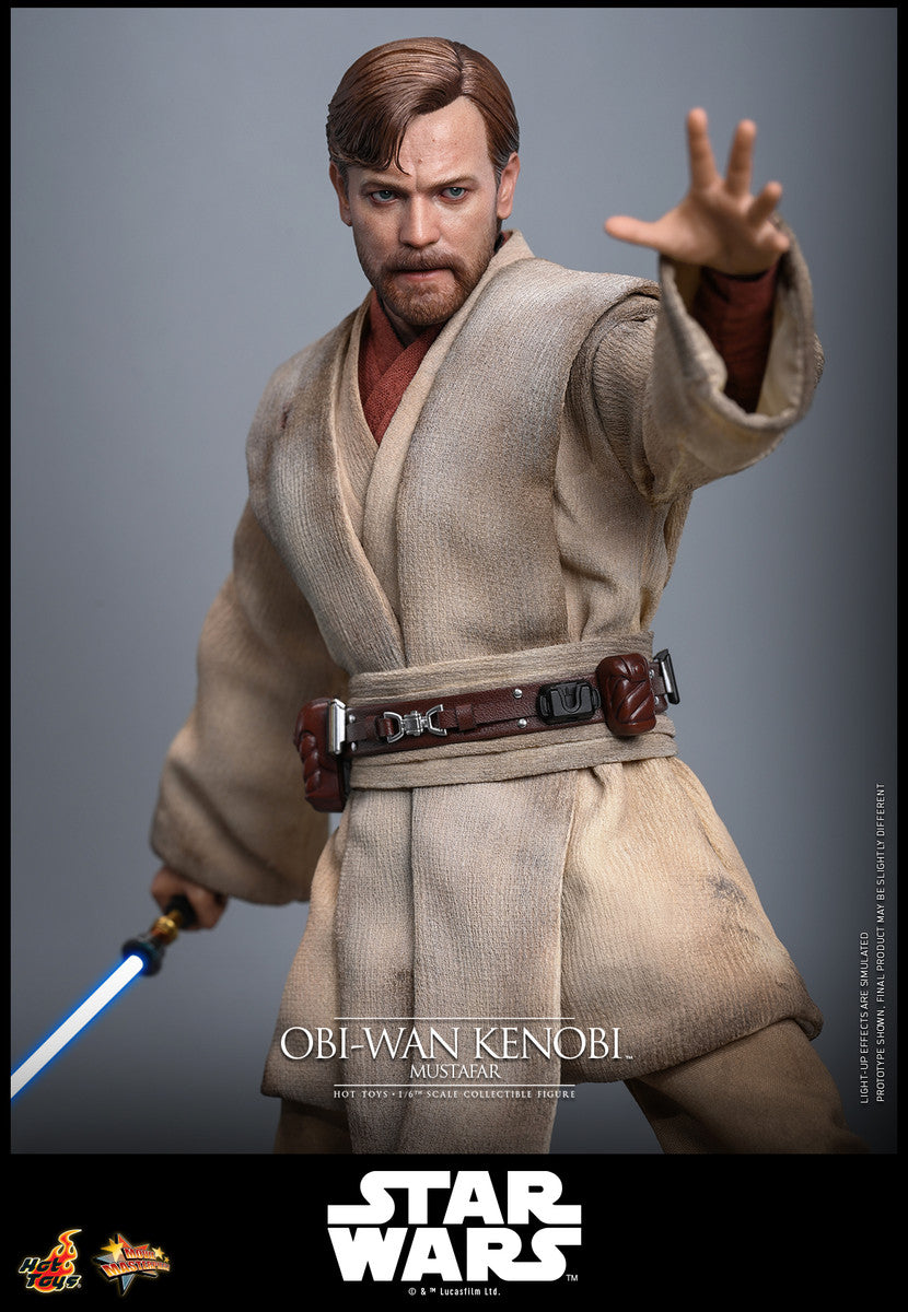 Preventa Figura Obi-Wan Kenobi (Mustafar) - Star Wars: Revenge of the Sith marca Hot Toys MMS843 escala 1/6