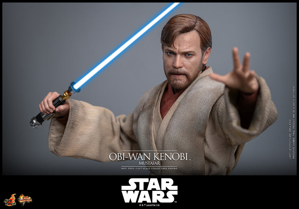 Preventa Figura Obi-Wan Kenobi (Mustafar) - Star Wars: Revenge of the Sith marca Hot Toys MMS843 escala 1/6