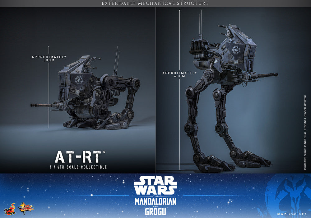 Preventa Vehículo AT-RT - Star Wars: The Mandalorian & Grogu marca Hot Toys MMS874 escala 1/6