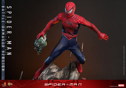 Preventa Figura Spider-Man (Battle Damaged) marca Hot Toys MMS859 escala 1/6