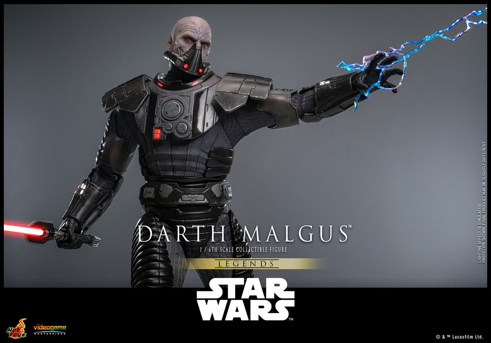Preventa Figura Darth Malgus - Star Wars Legends marca Hot Toys VGM70 escala 1/6
