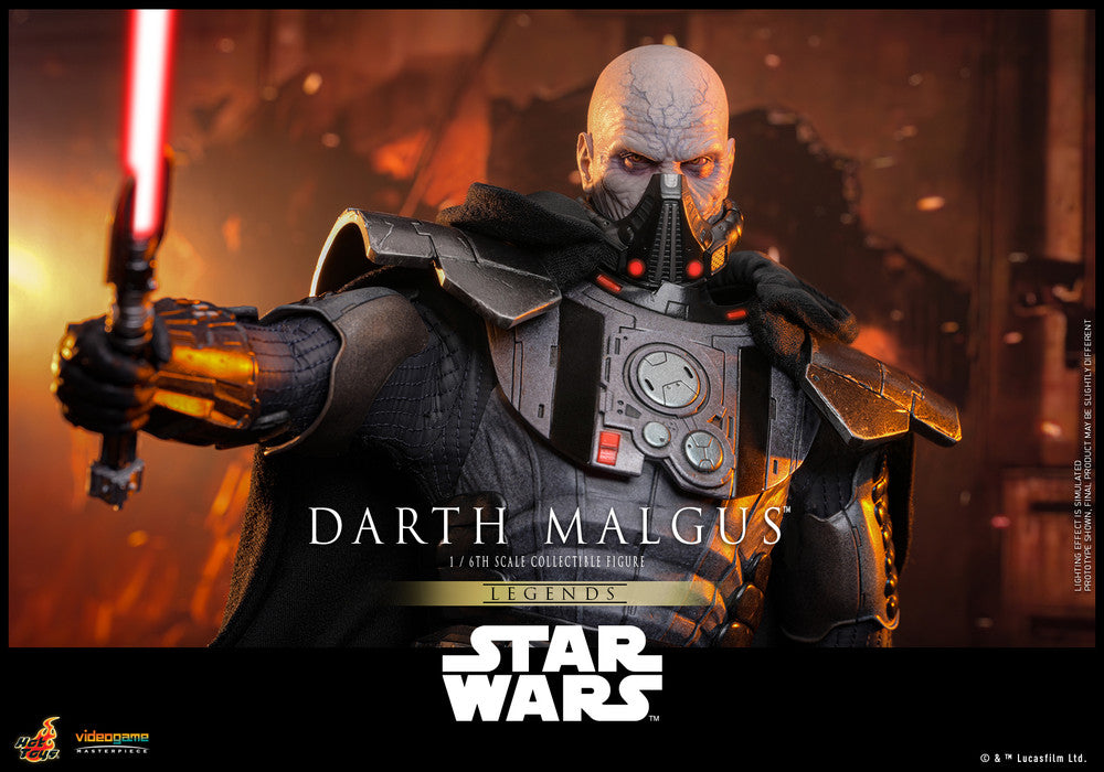 Preventa Figura Darth Malgus - Star Wars Legends marca Hot Toys VGM70 escala 1/6