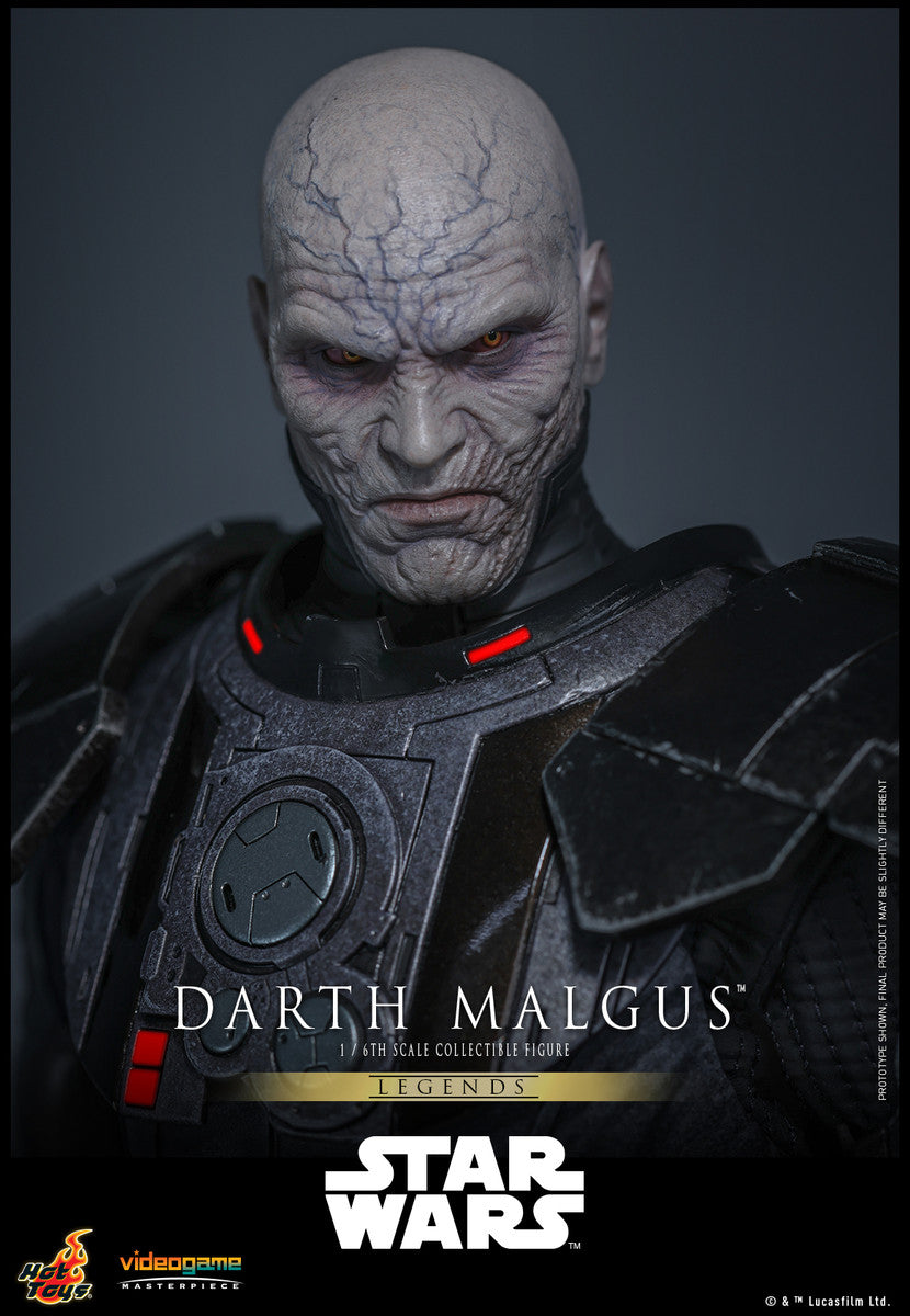 Preventa Figura Darth Malgus - Star Wars Legends marca Hot Toys VGM70 escala 1/6