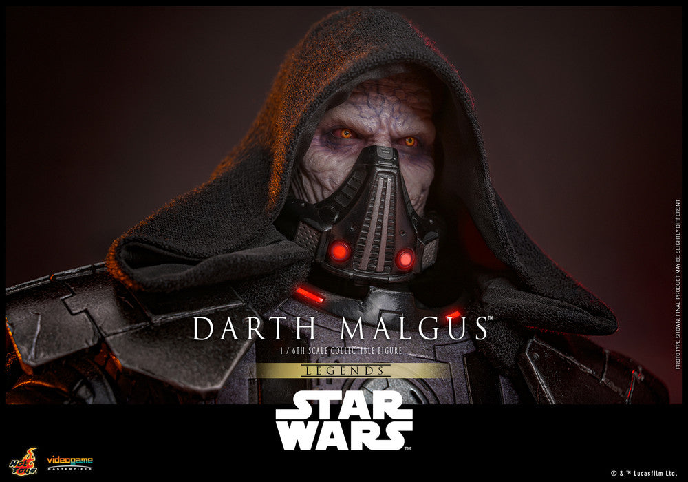 Preventa Figura Darth Malgus - Star Wars Legends marca Hot Toys VGM70 escala 1/6