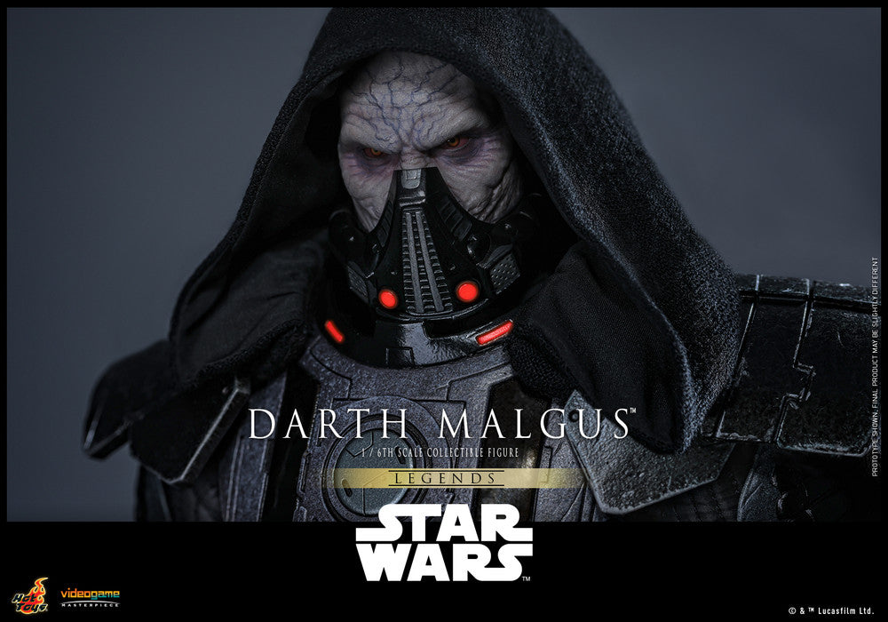 Preventa Figura Darth Malgus - Star Wars Legends marca Hot Toys VGM70 escala 1/6