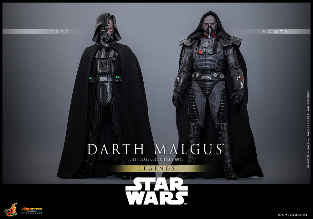 Preventa Figura Darth Malgus - Star Wars Legends marca Hot Toys VGM70 escala 1/6
