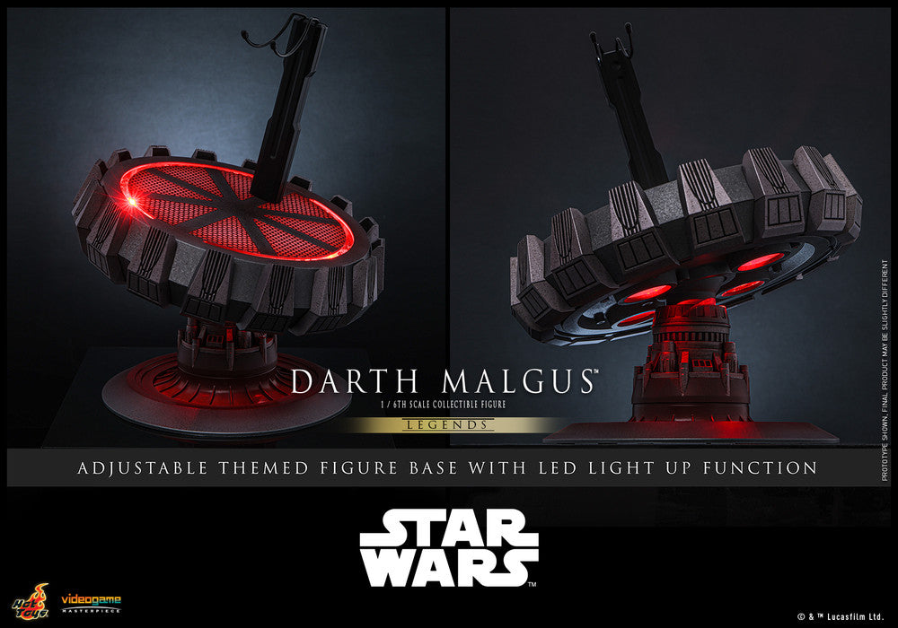 Preventa Figura Darth Malgus - Star Wars Legends marca Hot Toys VGM70 escala 1/6