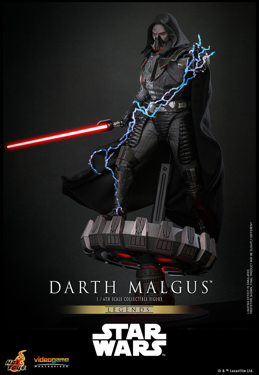 Preventa Figura Darth Malgus - Star Wars Legends marca Hot Toys VGM70 escala 1/6
