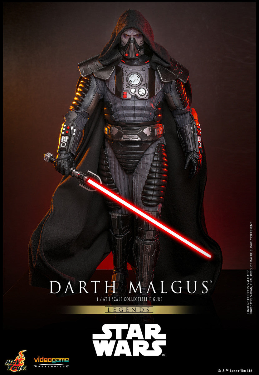 Preventa Figura Darth Malgus - Star Wars Legends marca Hot Toys VGM70 escala 1/6