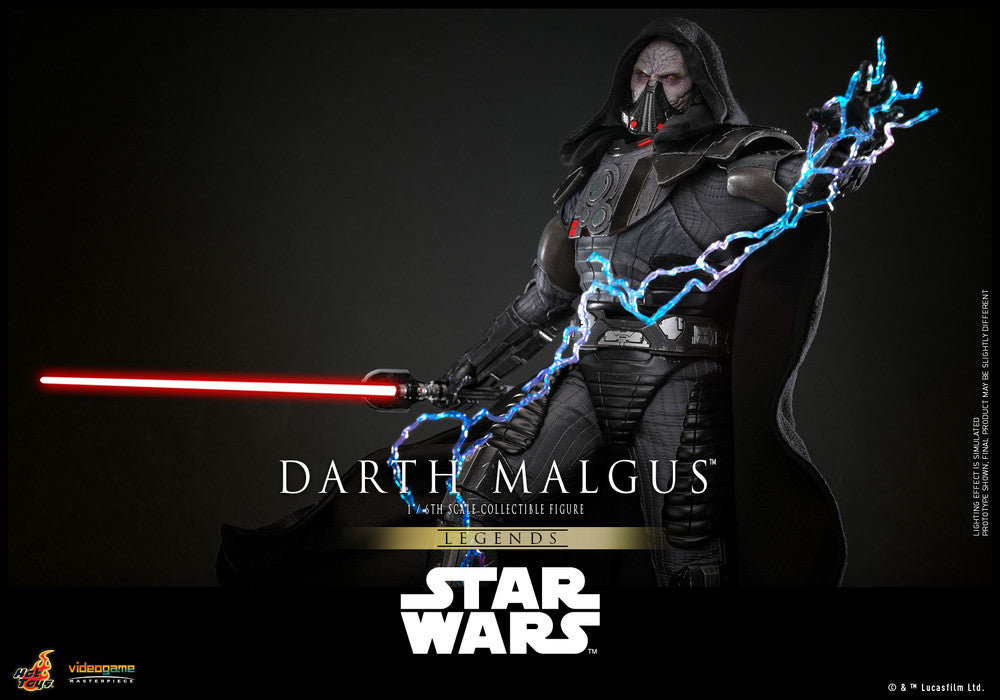 Preventa Figura Darth Malgus - Star Wars Legends marca Hot Toys VGM70 escala 1/6