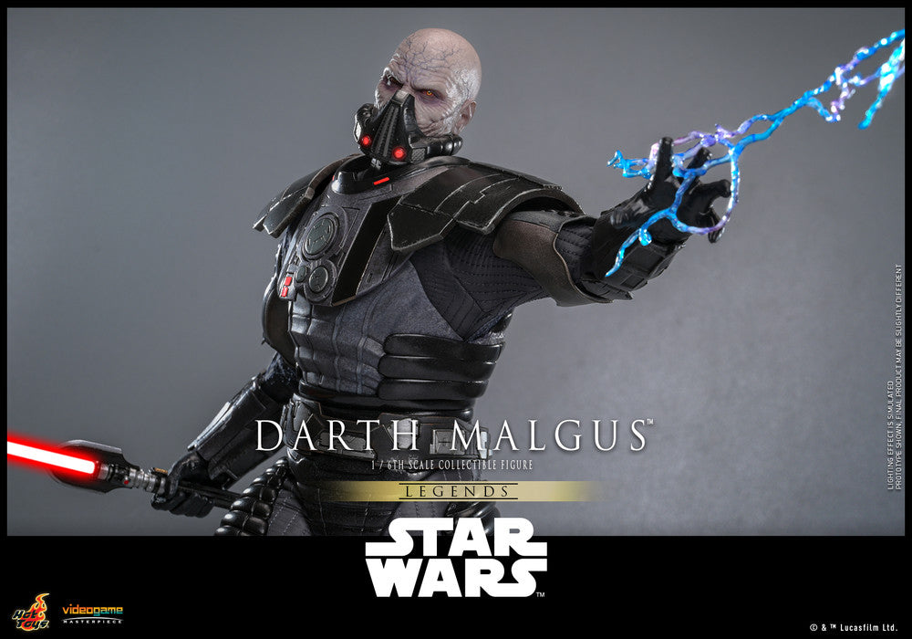 Preventa Figura Darth Malgus - Star Wars Legends marca Hot Toys VGM70 escala 1/6