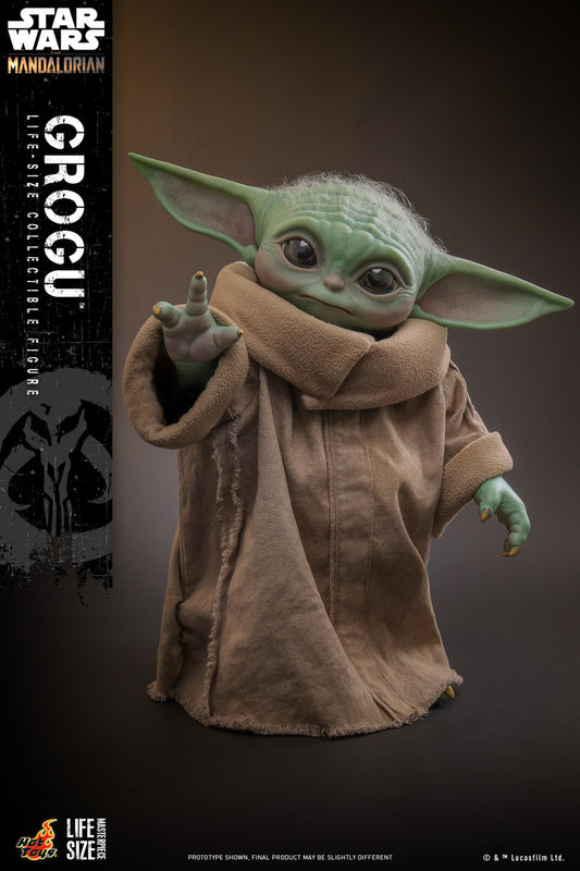 Preventa Figura Grogu (Tamaño real) - The Mandalorian marca Hot Toys LMS015 escala real 1/1