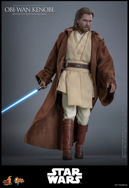 Preventa Figura Obi-Wan Kenobi - Star Wars: Attack Of The Clones marca Hot Toys MMS808 escala 1/6