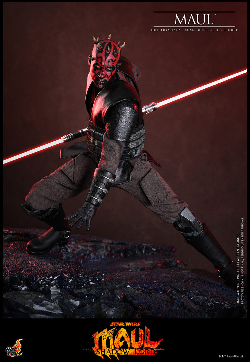 Preventa Figura MAUL - Star Wars: Maul: Shadow Lord marca Hot Toys TMS187 escala 1/6