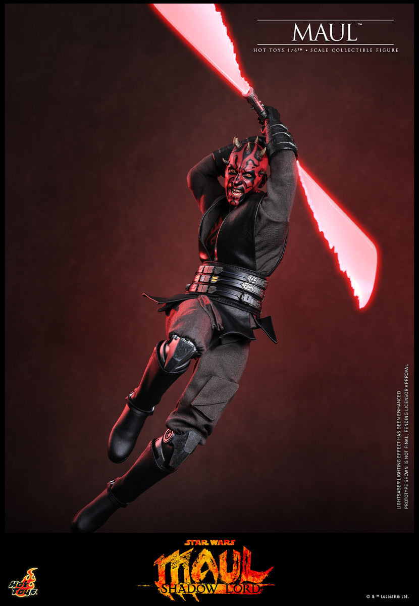 Preventa Figura MAUL - Star Wars: Maul: Shadow Lord marca Hot Toys TMS187 escala 1/6