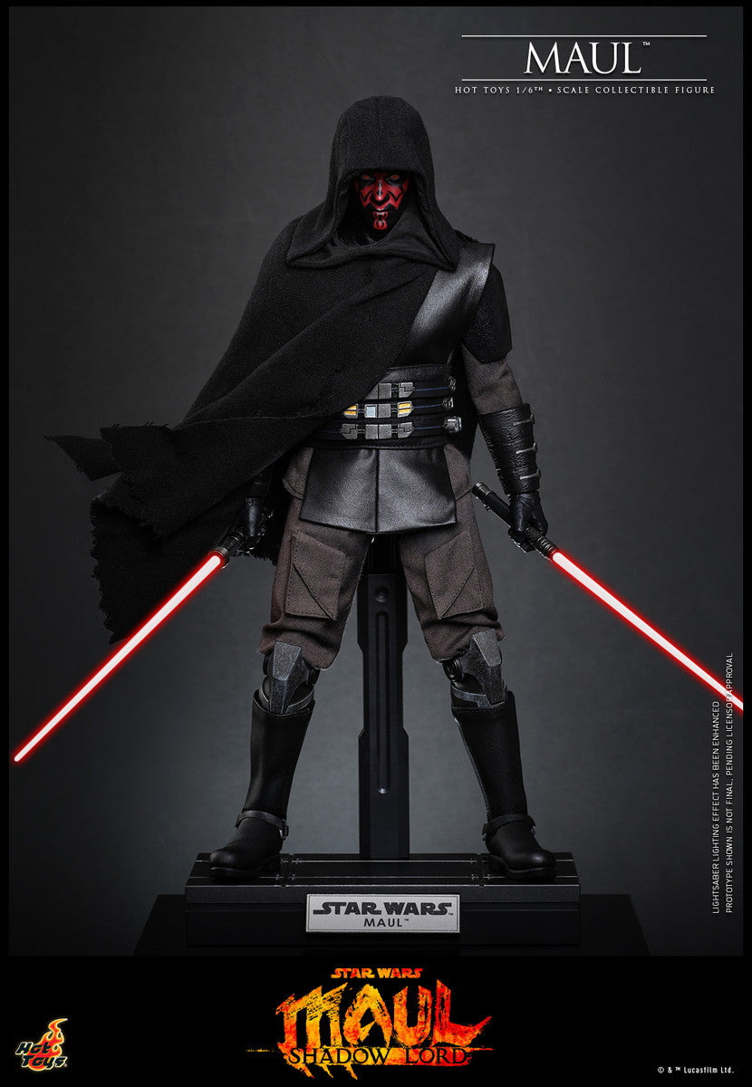 Preventa Figura MAUL - Star Wars: Maul: Shadow Lord marca Hot Toys TMS187 escala 1/6