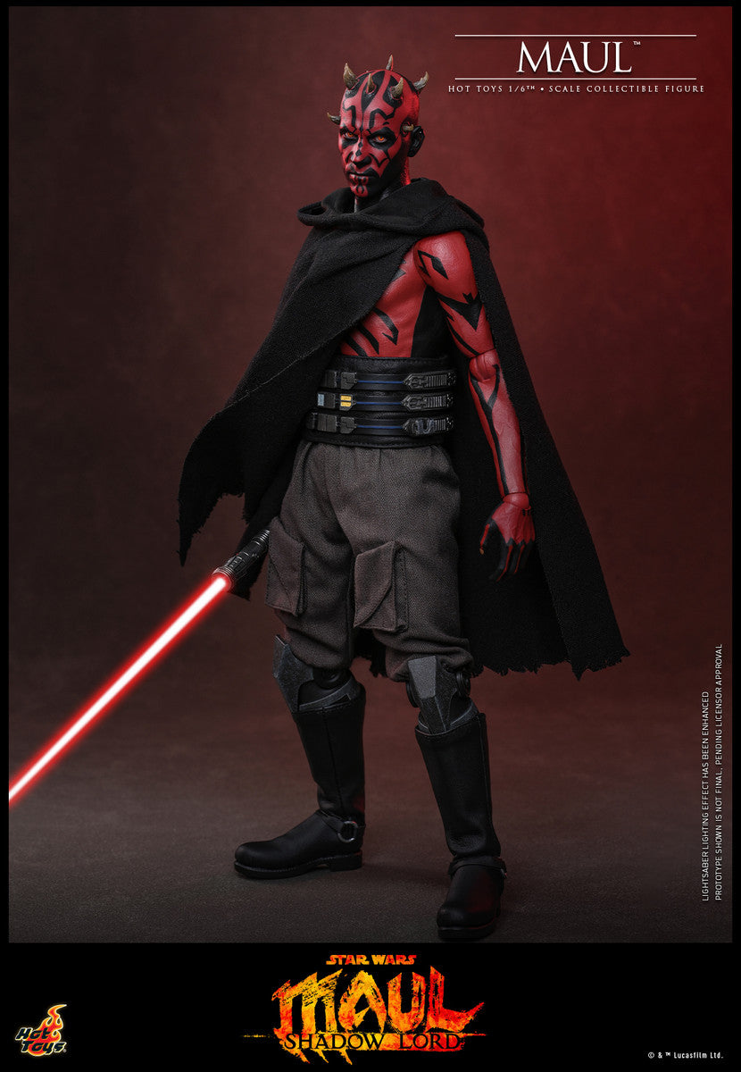 Preventa Figura MAUL - Star Wars: Maul: Shadow Lord marca Hot Toys TMS187 escala 1/6