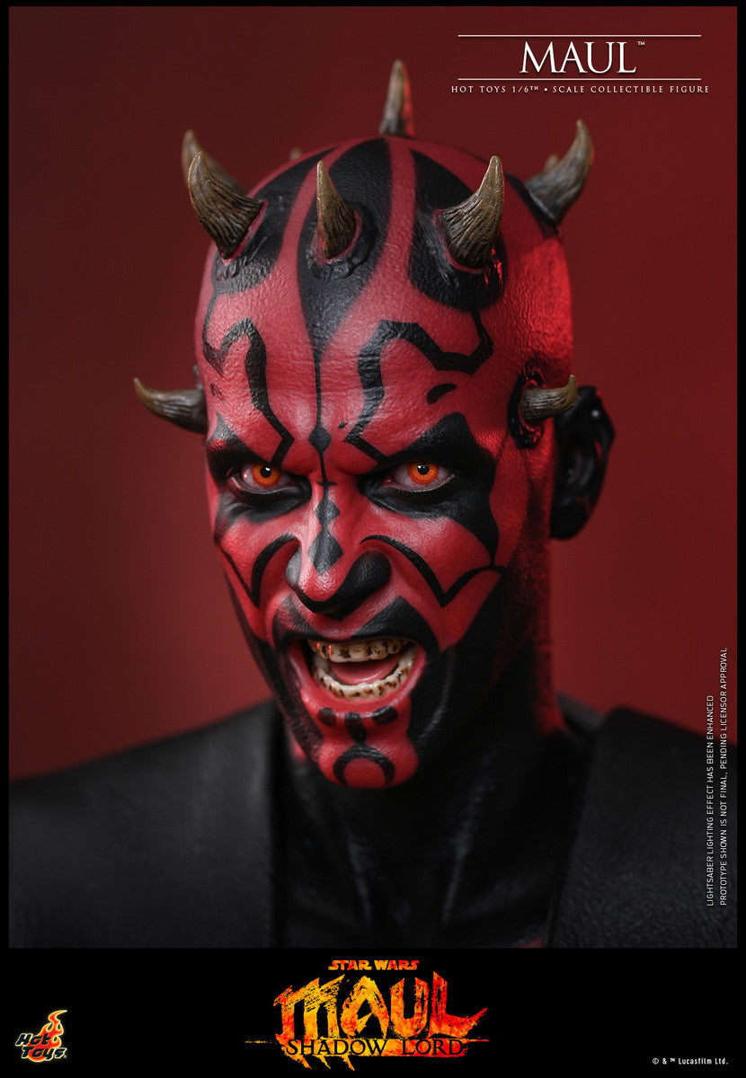 Preventa Figura MAUL - Star Wars: Maul: Shadow Lord marca Hot Toys TMS187 escala 1/6