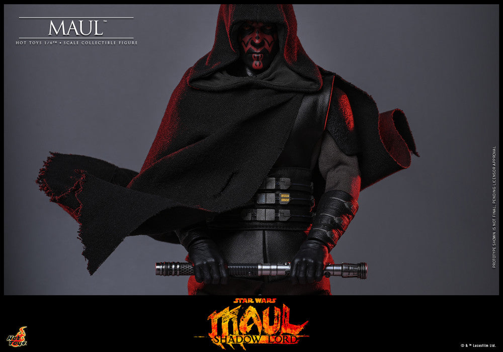 Preventa Figura MAUL - Star Wars: Maul: Shadow Lord marca Hot Toys TMS187 escala 1/6