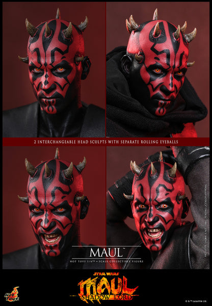 Preventa Figura MAUL - Star Wars: Maul: Shadow Lord marca Hot Toys TMS187 escala 1/6