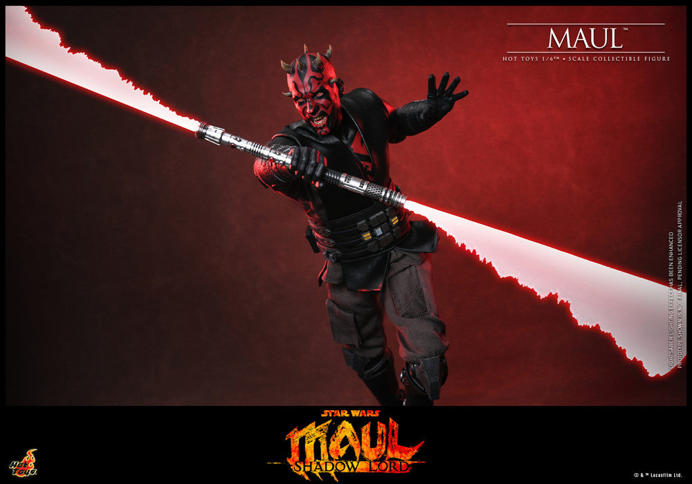 Preventa Figura MAUL - Star Wars: Maul: Shadow Lord marca Hot Toys TMS187 escala 1/6