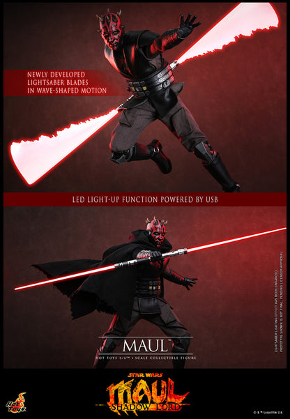 Preventa Figura MAUL - Star Wars: Maul: Shadow Lord marca Hot Toys TMS187 escala 1/6