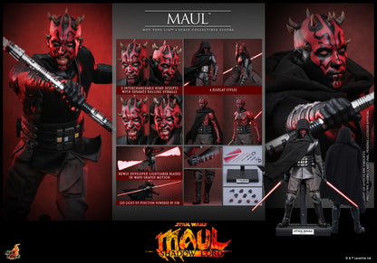 Preventa Figura MAUL - Star Wars: Maul: Shadow Lord marca Hot Toys TMS187 escala 1/6