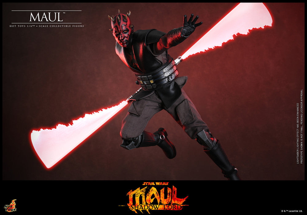 Preventa Figura MAUL - Star Wars: Maul: Shadow Lord marca Hot Toys TMS187 escala 1/6