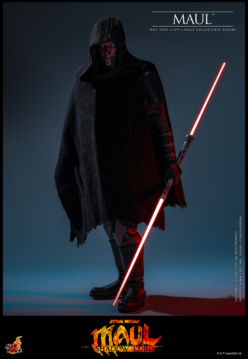 Preventa Figura MAUL - Star Wars: Maul: Shadow Lord marca Hot Toys TMS187 escala 1/6