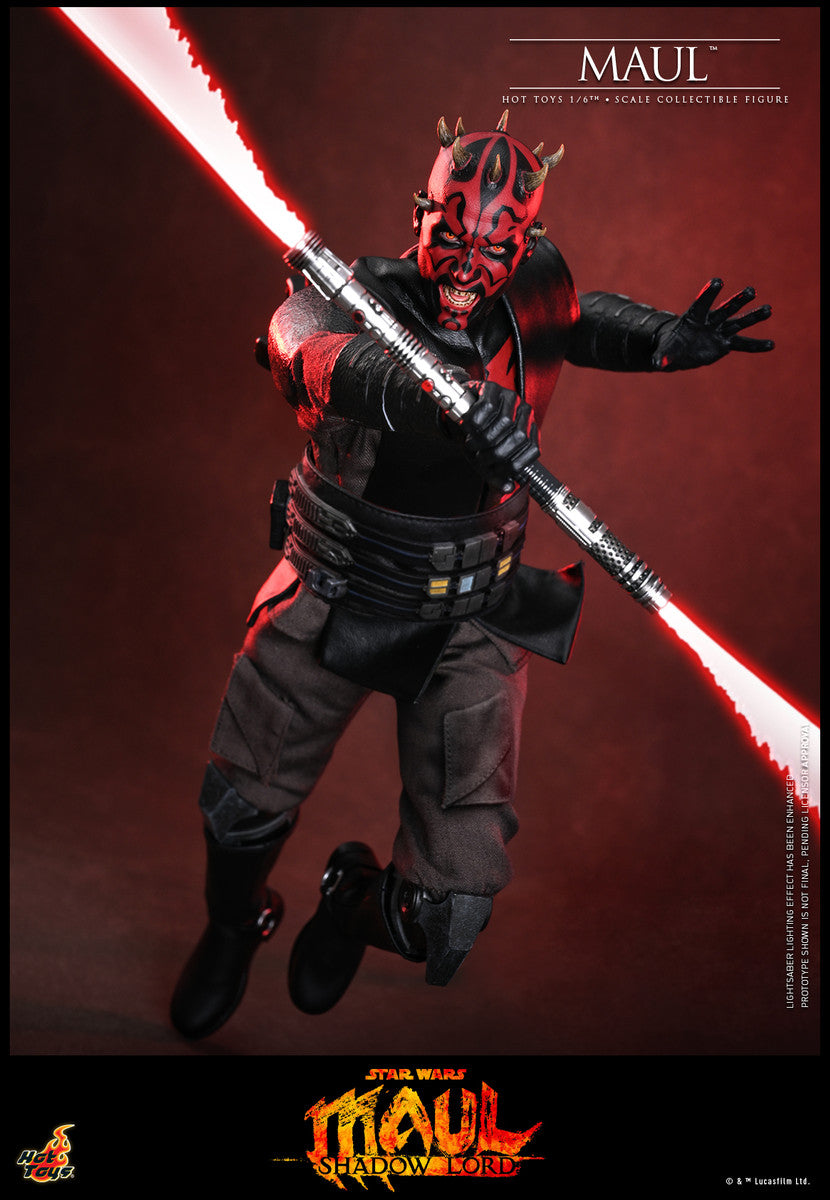 Preventa Figura MAUL - Star Wars: Maul: Shadow Lord marca Hot Toys TMS187 escala 1/6