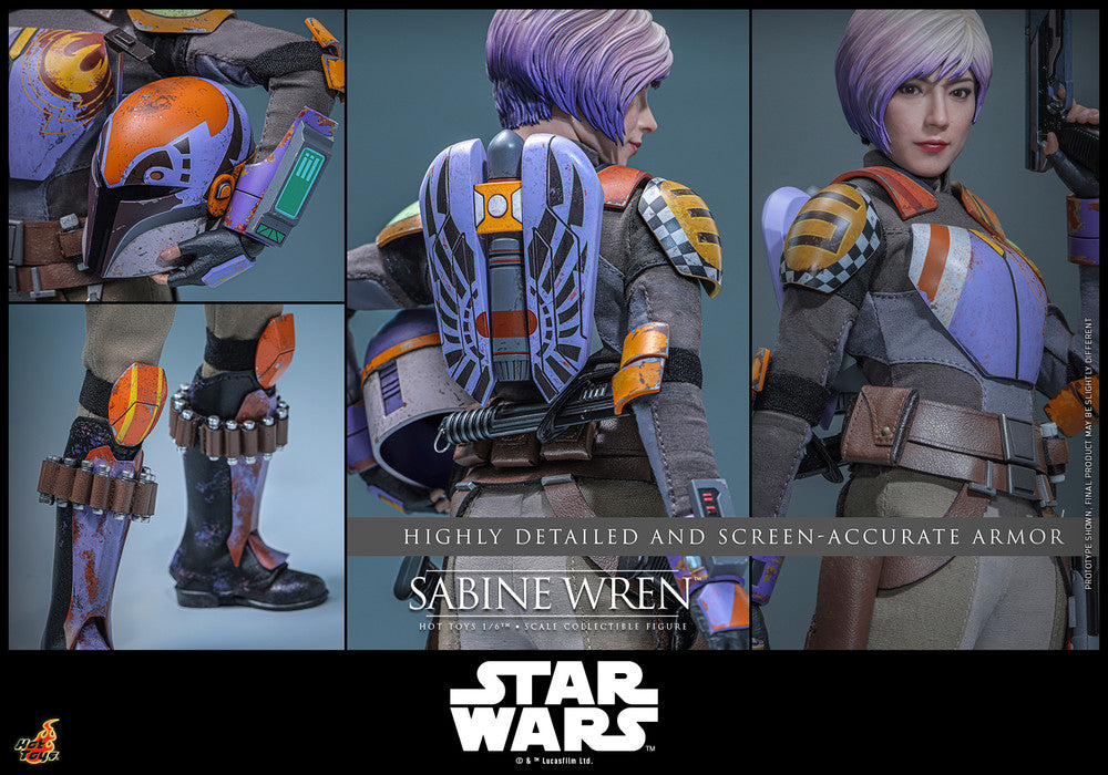 Preventa Figura Sabine Wren - Star Wars: Rebels marca Hot Toys TMS171 escala 1/6