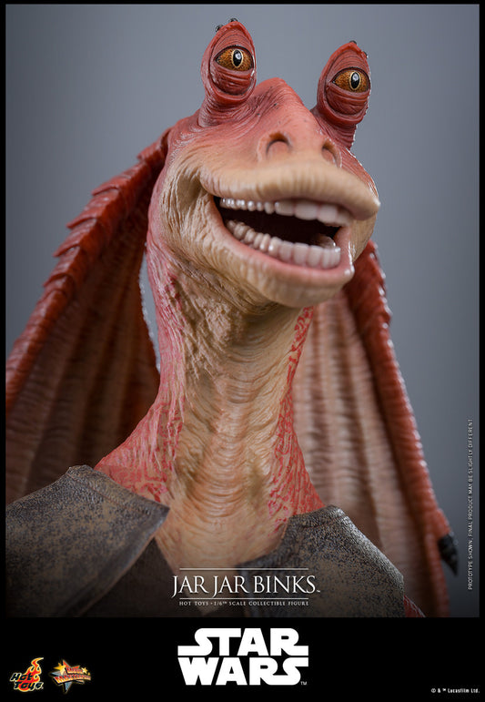 Preventa Figura Jar Jar Binks - Star Wars: The Phantom Menace marca Hot Toys MMS807 escala 1/6