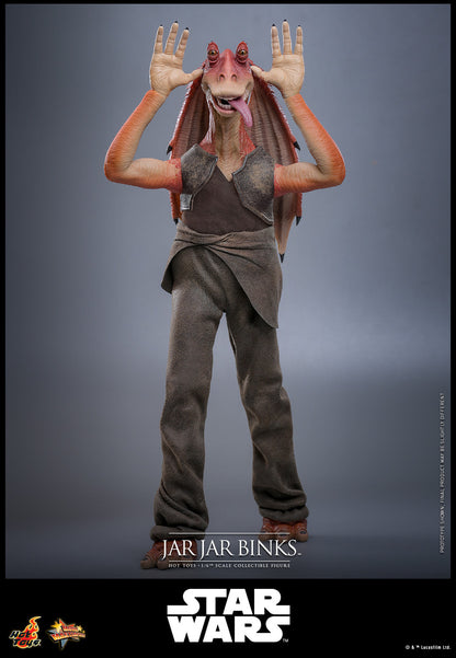 Preventa Figura Jar Jar Binks - Star Wars: The Phantom Menace marca Hot Toys MMS807 escala 1/6